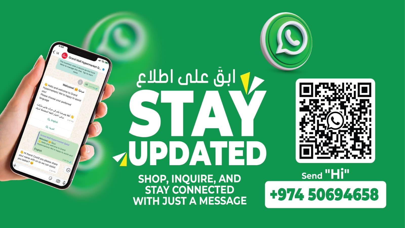 Grand Whatsapp Chat Bot