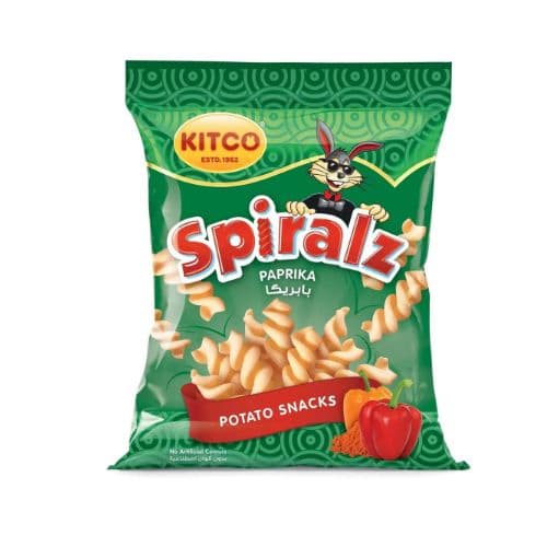 Kitco Spiralz Paprika 24 × 15g