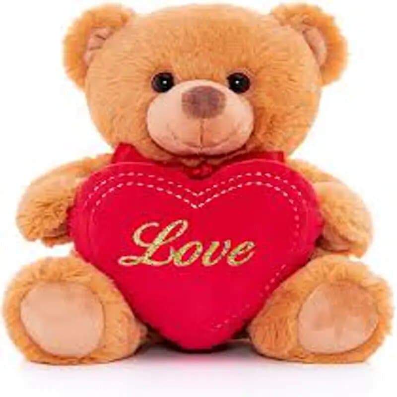 Wlc Soft Bear W/Love Heart St2010-2