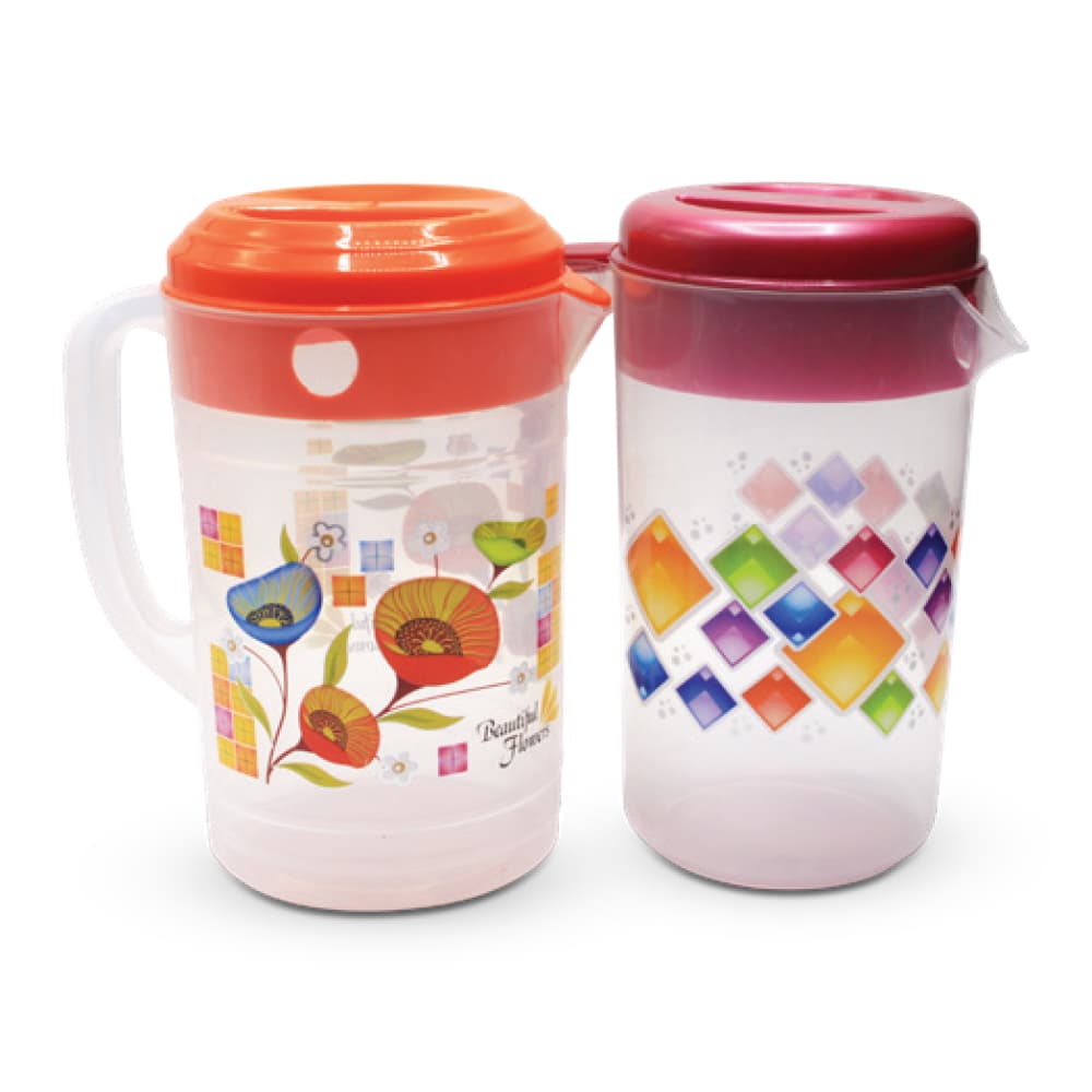 Gitco Plastic JUG 2 L x 2PCS SET