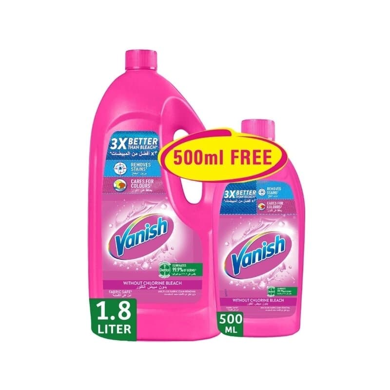Vanish Pink Liquid 1.8 L + 500 mL