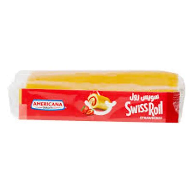 Americana Strawberry Swiss Roll 110 g