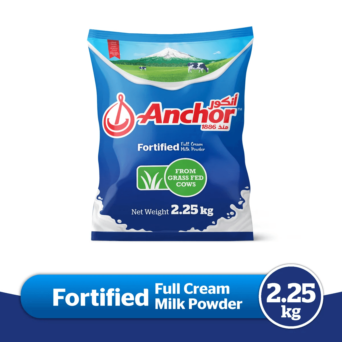 Anchor Milk Powder Pouch 2.25 Kg