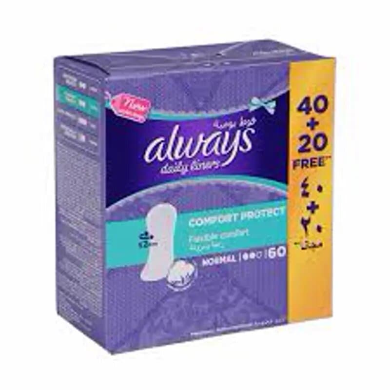 Always Comfort Protect Normal 60 Pc