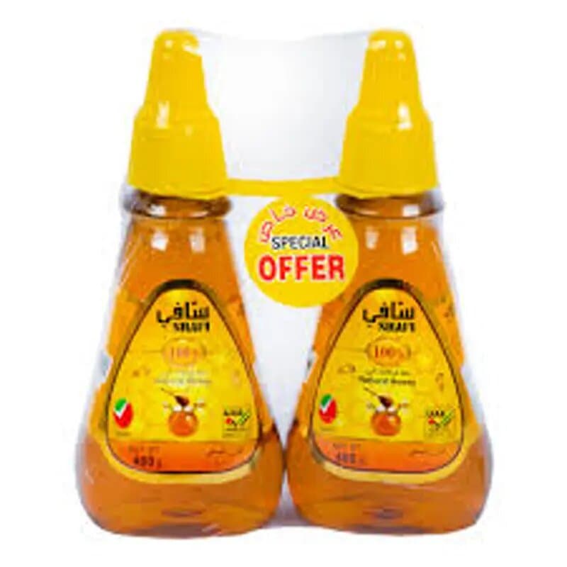 Al Shafi Honey Squeeze 2 x 400 g