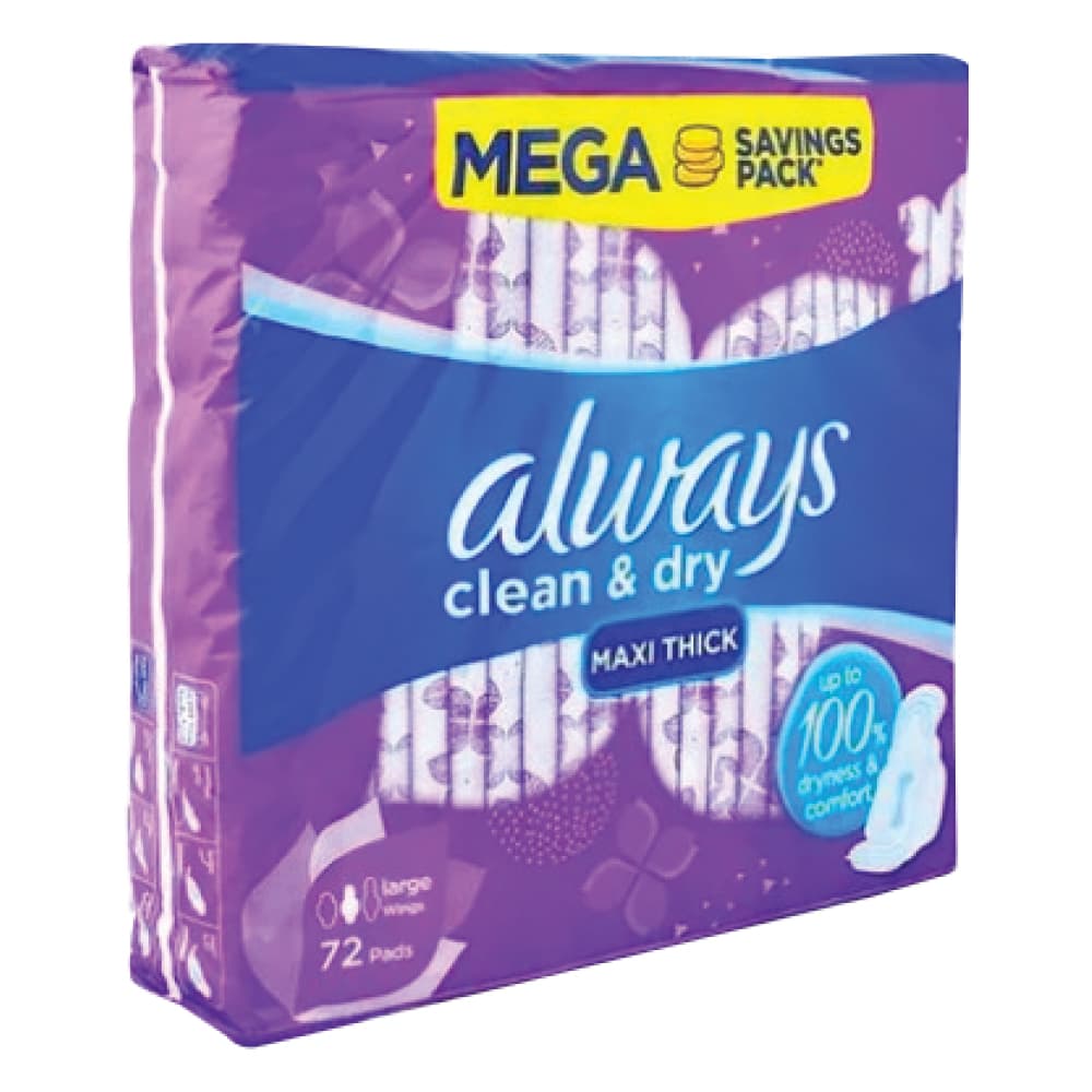 Always Maxi Ipad 40pads Long 18sx4pc Qr25