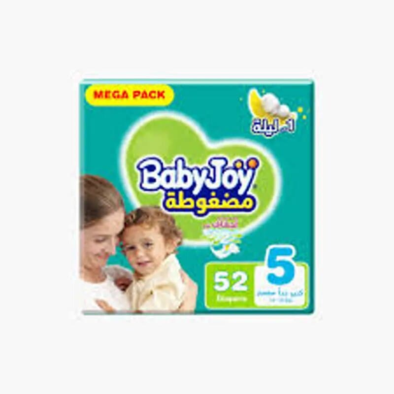 Baby Joy Baby Diaper Junior 52 Pc