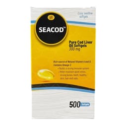 Banner Seacod Liver Capsules 500 Pc - image 3