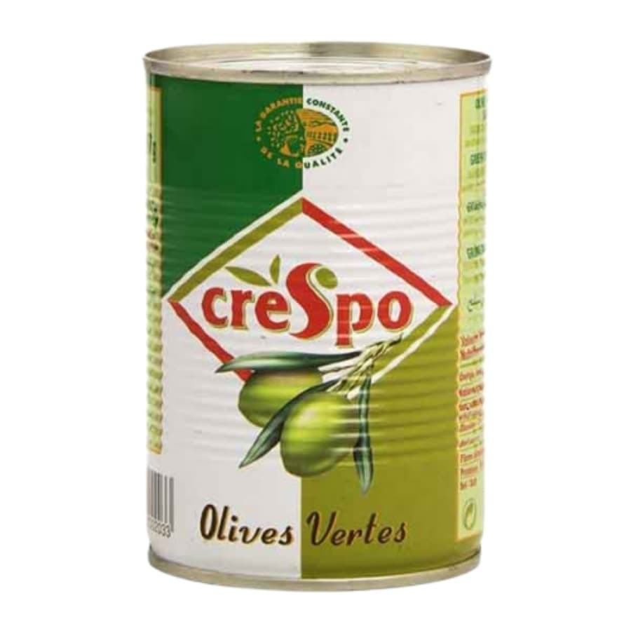 Crespo Green Olive Tin 225 g