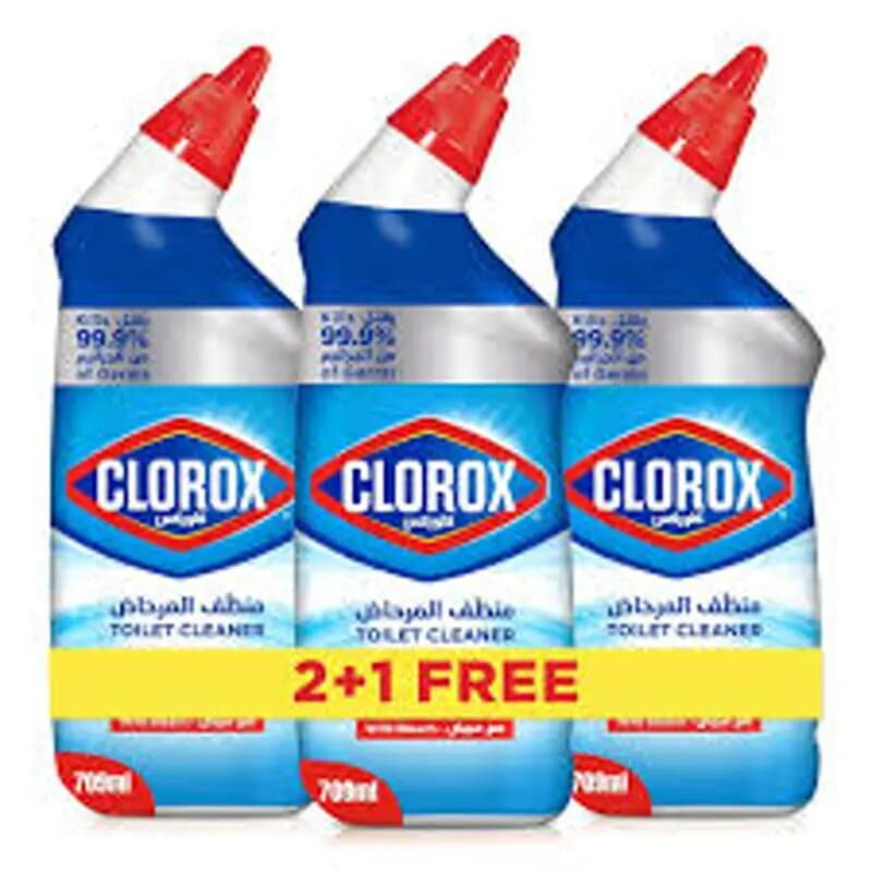 Clorox Toilet Cleaner Original 709 mL 2 + 1 Free