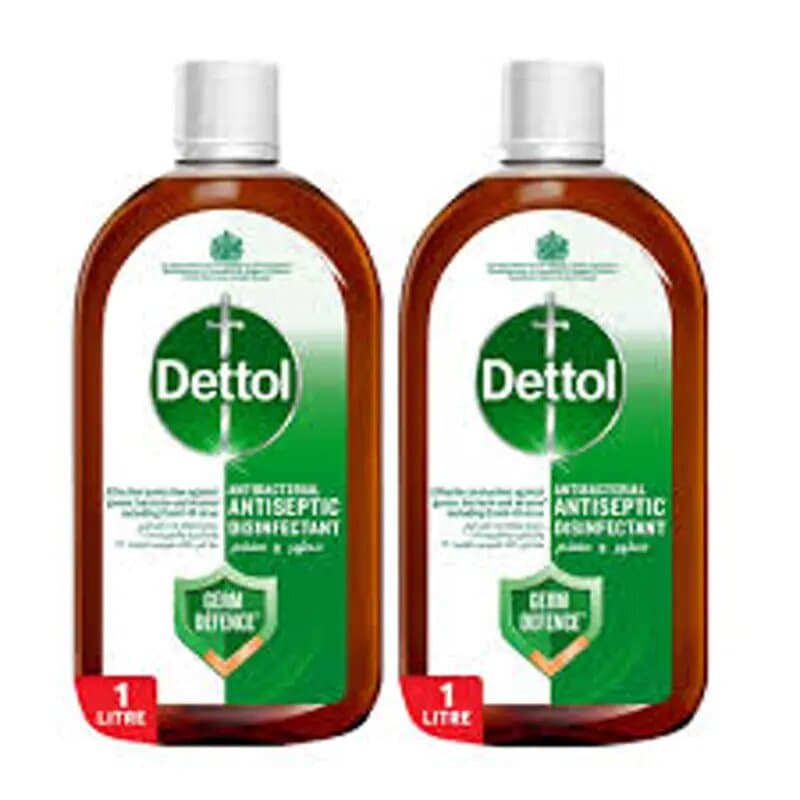 Dettol Antiseptic Liquid 1 L + 1 L Free