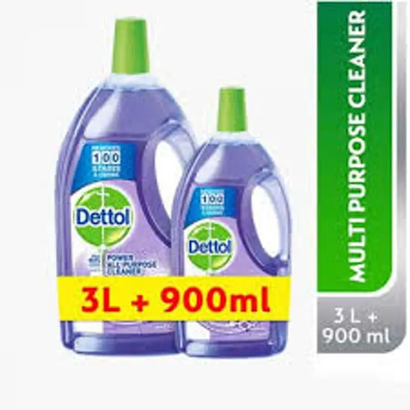 Dettol Mpc Lavender 3 L + 900 mL Free