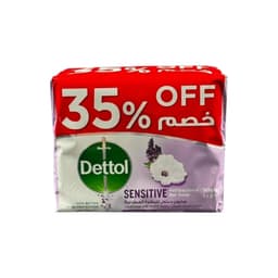 Dettol Antibacterial Soap Sensitive 4 x 165 g - image 1