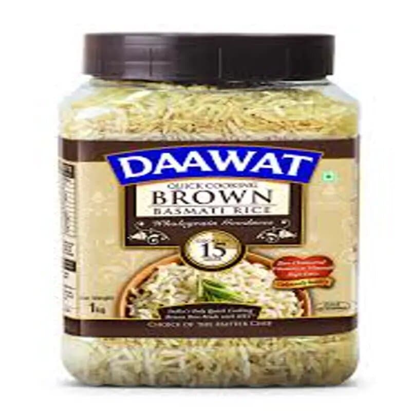 Daawat Brown Basmati Rice 1 Kg