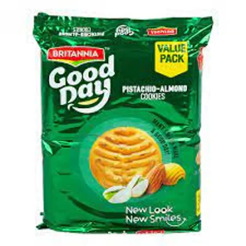Britannia Good Day Pista Badam 8 x 72 g Promo