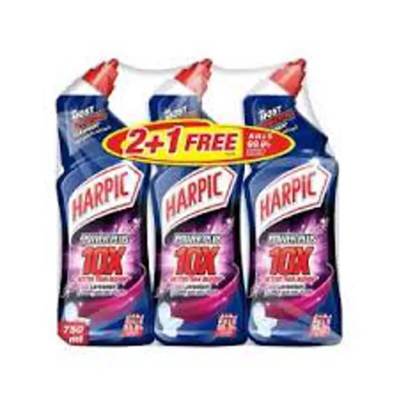 Harpic Active Power Plus Lavender 750 mL 2 + 1 Free