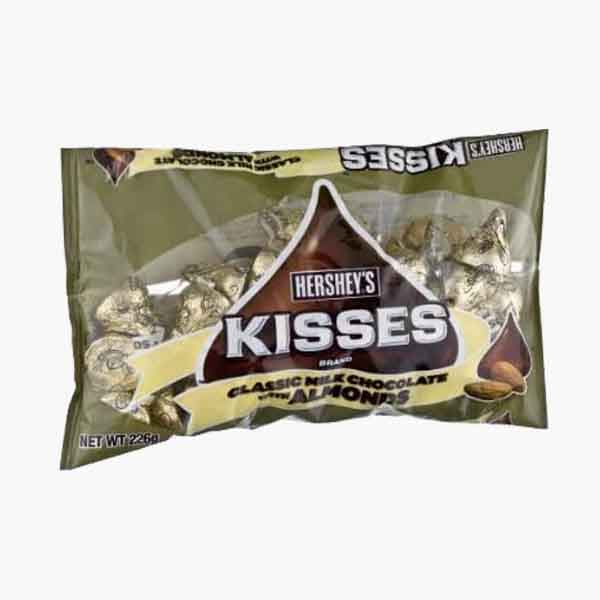 Hersheys Kisses with Almond 226 g