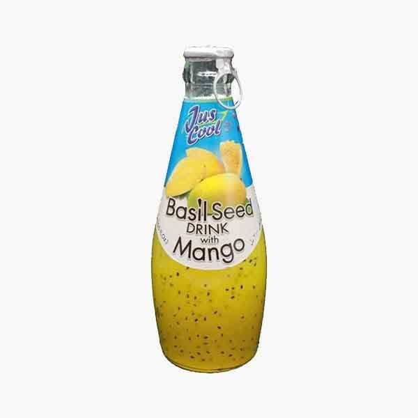 Jus Cool Basil Seed Juice Mango 300 mL