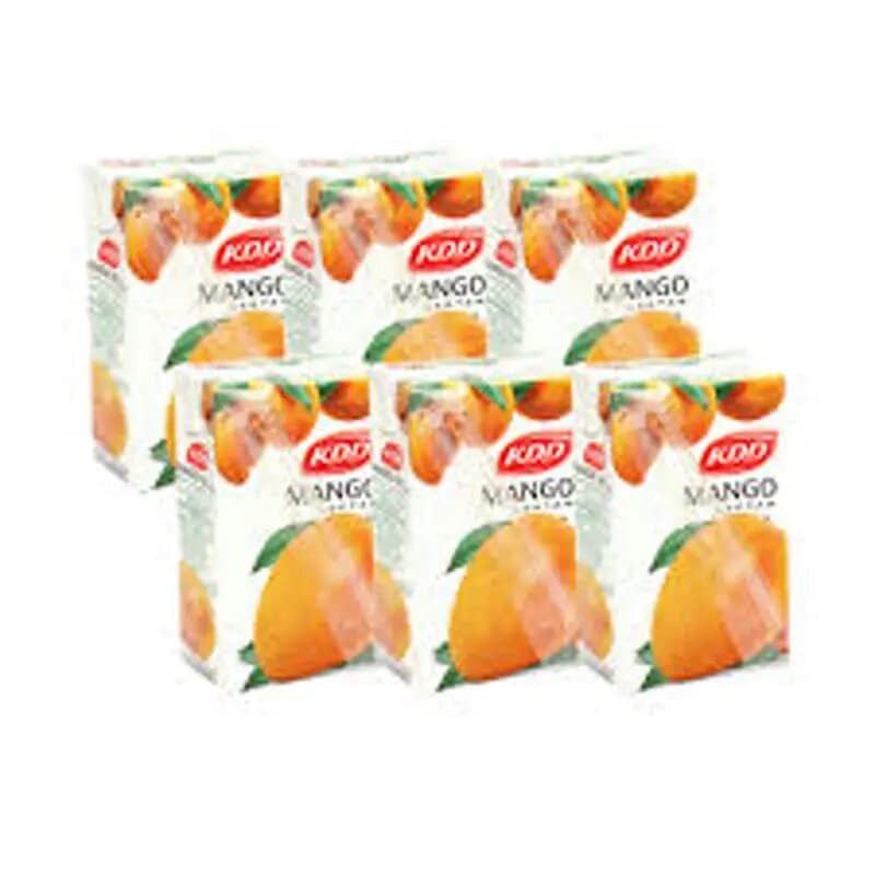 Kdd Mango Nectar Juice 6 x 250 mL