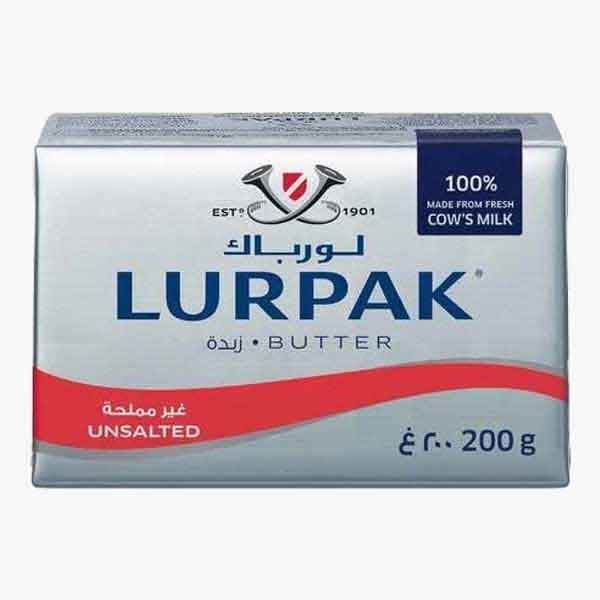 Lurpak Unsalted Butter 200 g