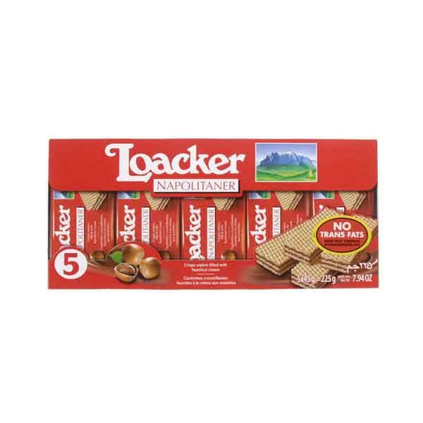 Loacker Napolitaner 5 x 38 G/45 g