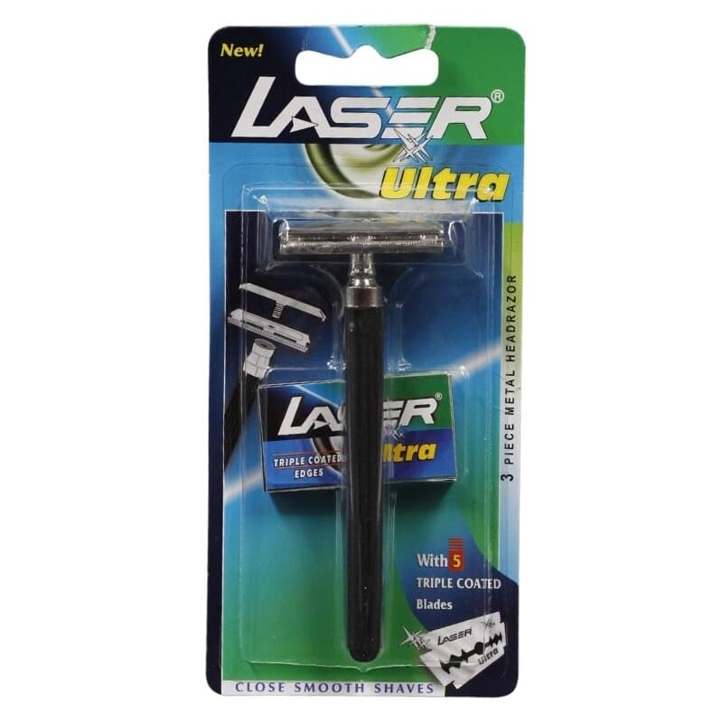 Laser Shaving Razor + Blade