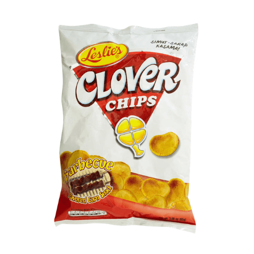 Leslies Clover BBQ Chips 160 g