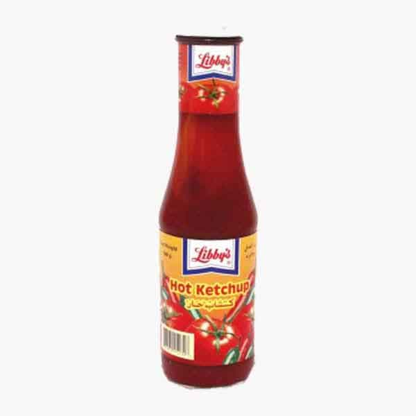 Libbys Ketchup Hot Glass Jar 340 g