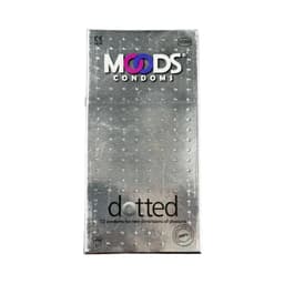 Moods Dotted Condoms 12 Pc - image 1