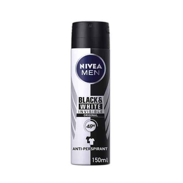 Nivea Black N White Deo Men 150 mL