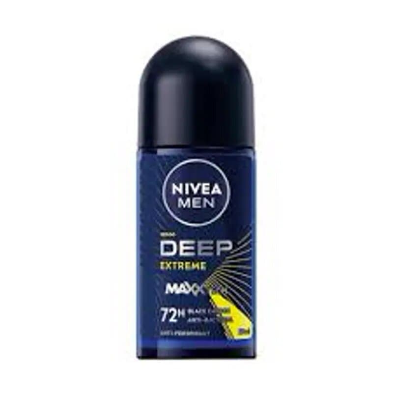 Nivea Men Deep Deo Roll On 2 x 50 mL