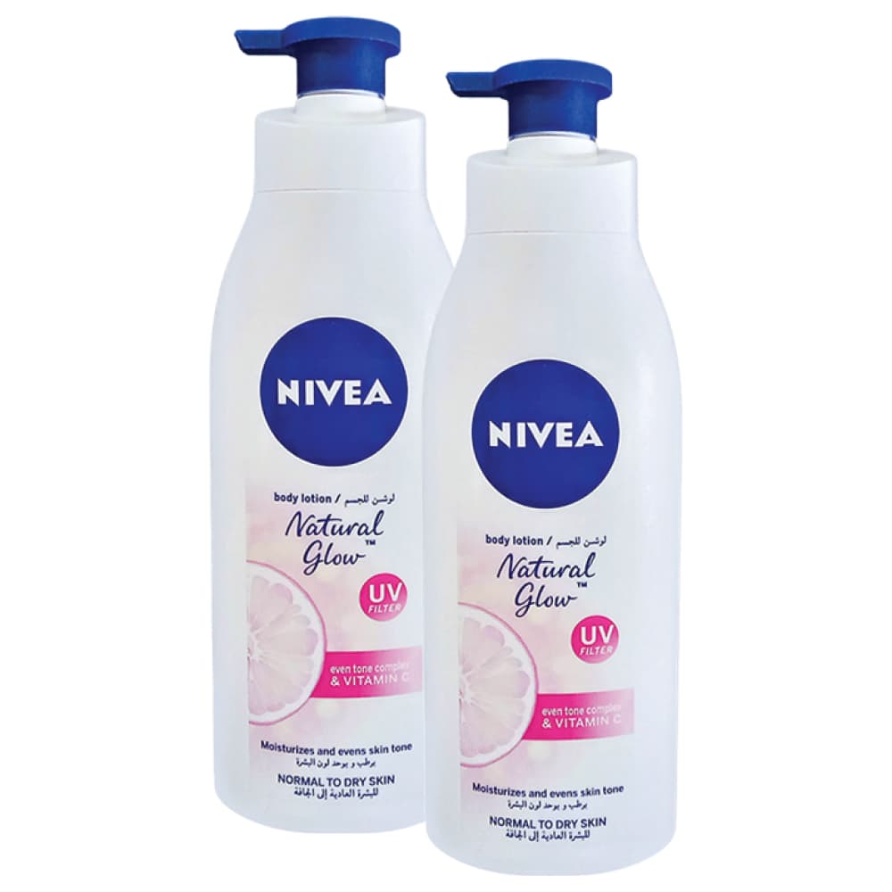 Nivea Whitening Body Lotion 400 mL Twinpack