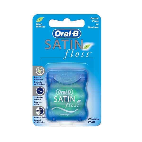 Oral B Satin Floss Mint 25 M