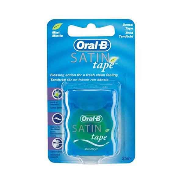Oral B Satin Tape Mint Floss 25 M