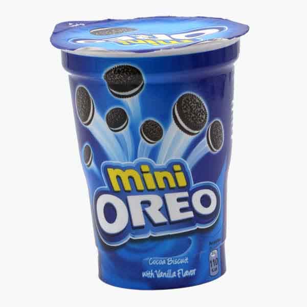 Oreo Mini Chocolate Biscuit Vanilla Flav 61.3 g