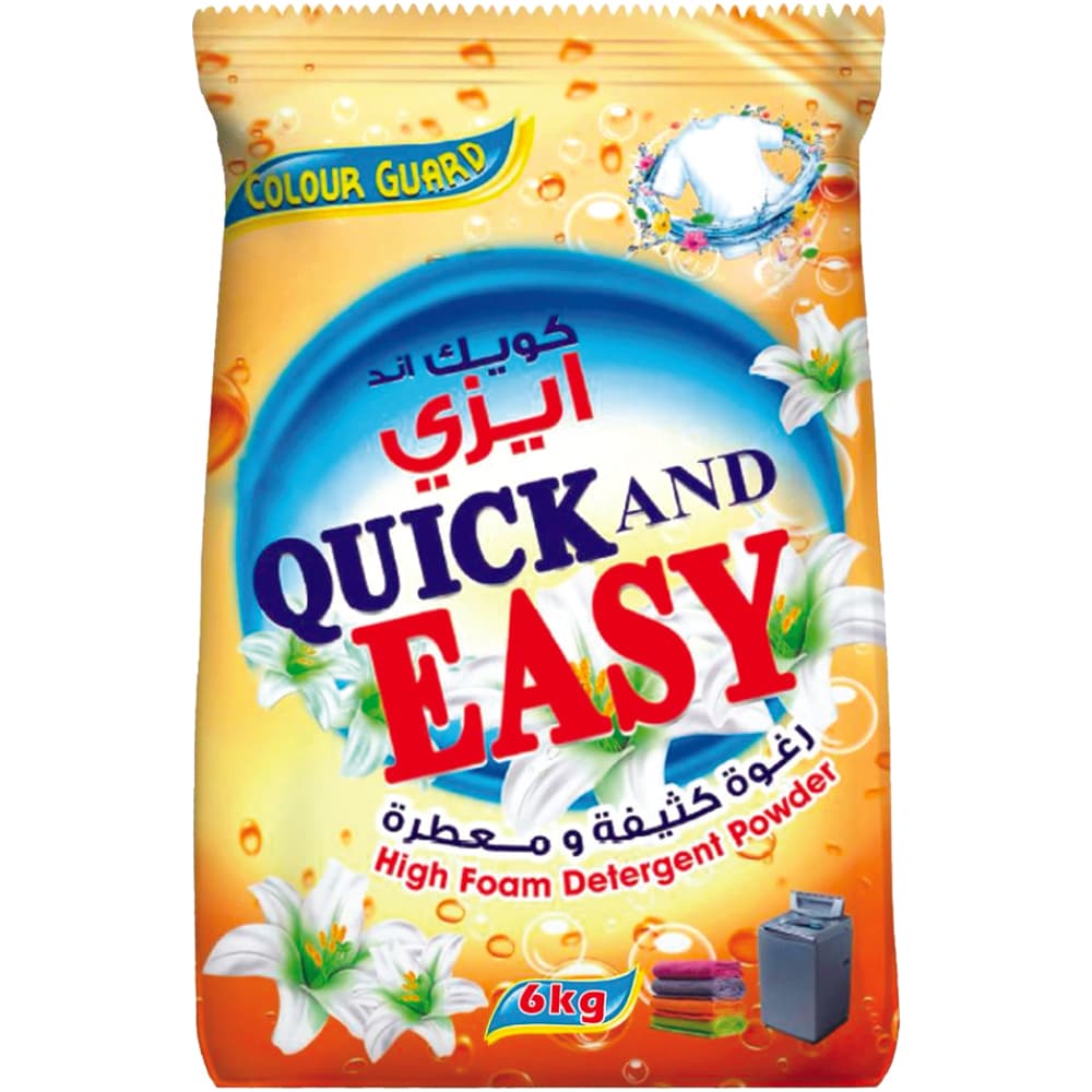 Quick And Easy Dish Wash Liquid 2 x 1 L + 500 mL Free