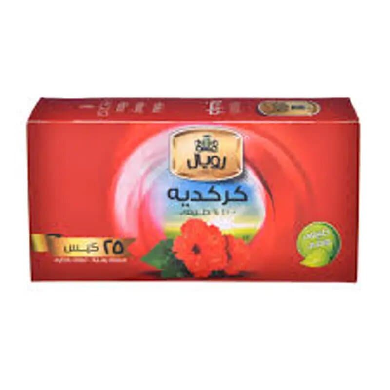 Royal Hibiscus Tea Bags 25 Pc