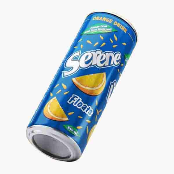 Serene Orange Float Drink 240 mL