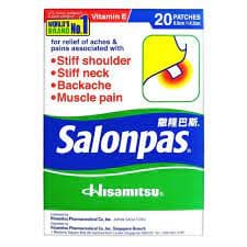 Salonpas Pain Reliving Patch 20 Pc - image 2