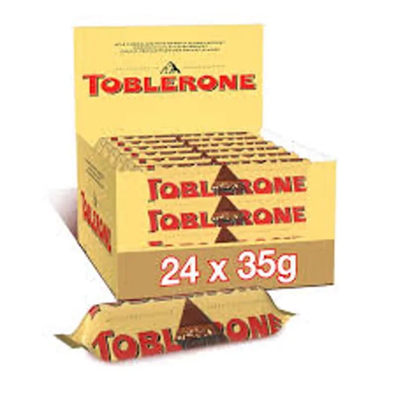 Toblerone Milk Chocolate 24 x 35 g