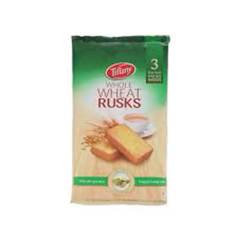 Tiffany Whole Wheat Rusk 335 g