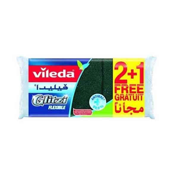 Vileda Glitzi Metallic Scourer 2 Pc