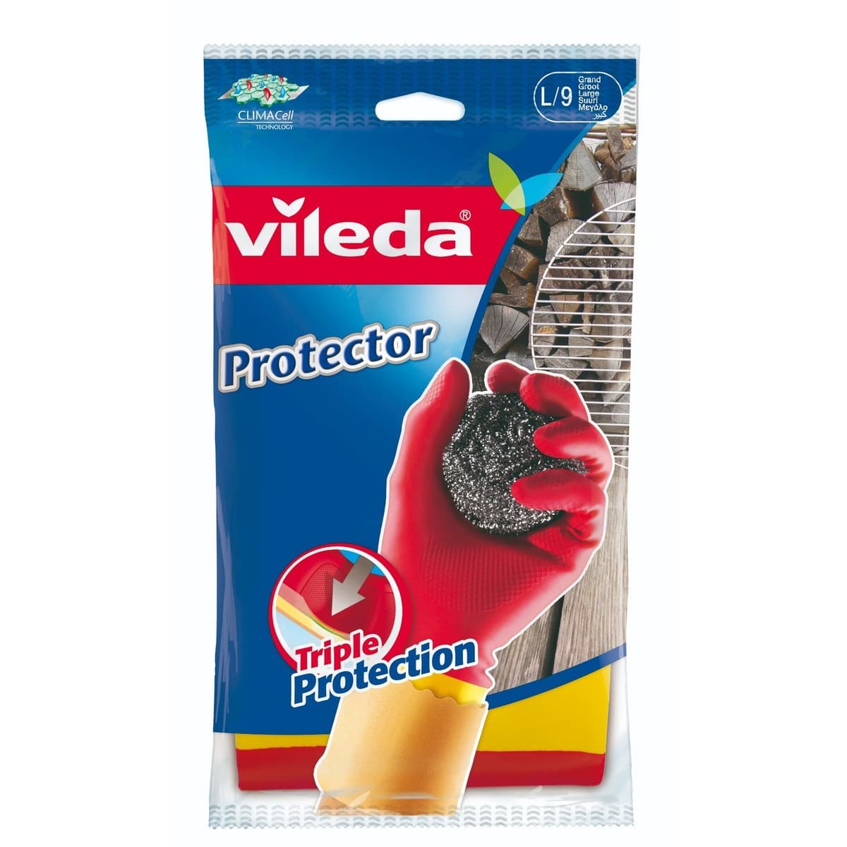 Vileda 241 Protector Large 3 Gloves