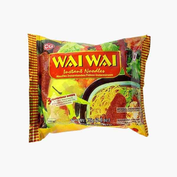 Wai Wai Chicken Flavour Noodles 75 g