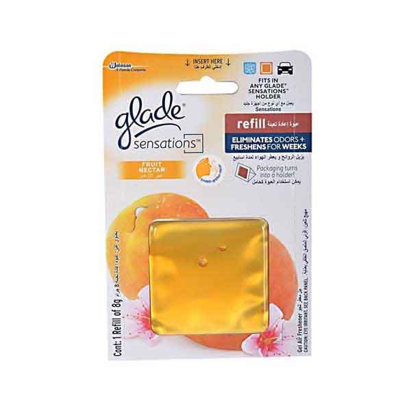 Glade Snstions Fruit Nectar Refl Air Freshner 8 g