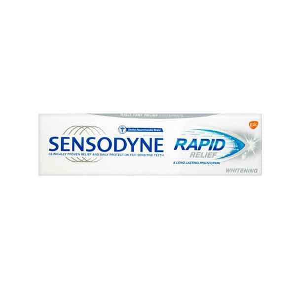 Sensodyne Rapid Action Whitening Toothpaste 75 mL