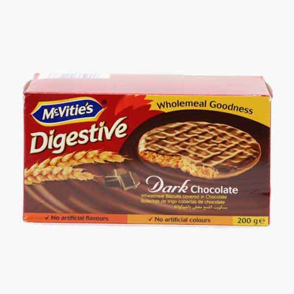 McVitie's Digestive Dark Chocolate 200 g