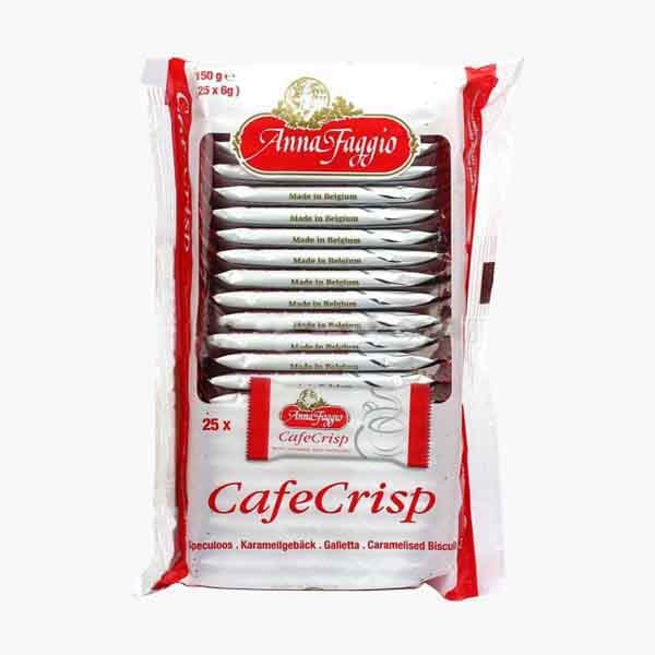 Anna Faggio Caf Crisp Caramalised Biscuit 150 g