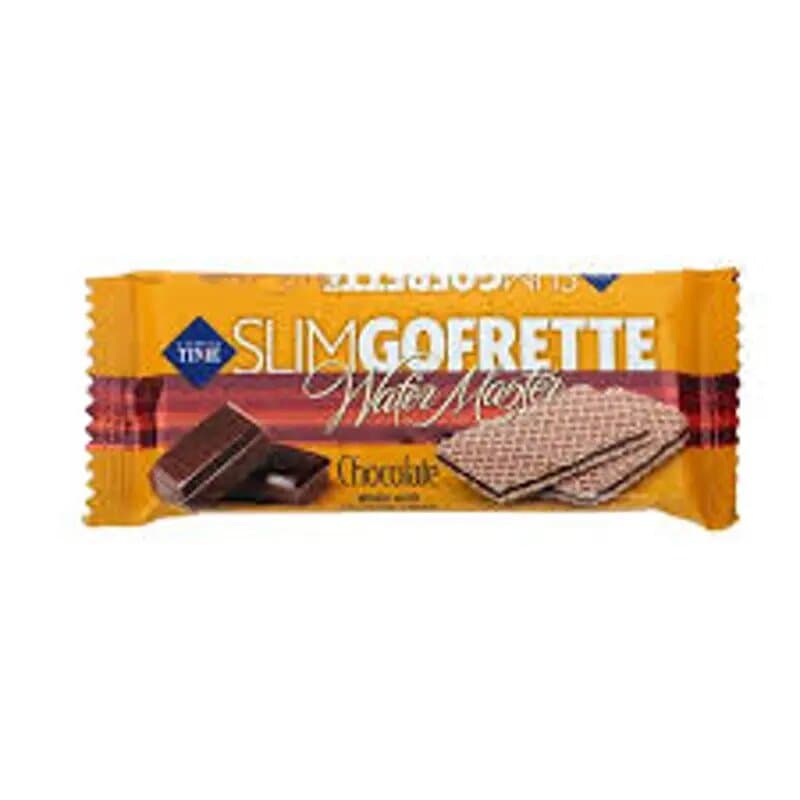 Cizmeci Time Slim Gofrete Wafer Chocolate 20 g