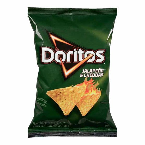 Tortilla Cheddar And Jalapeno Corn Chips 125 g